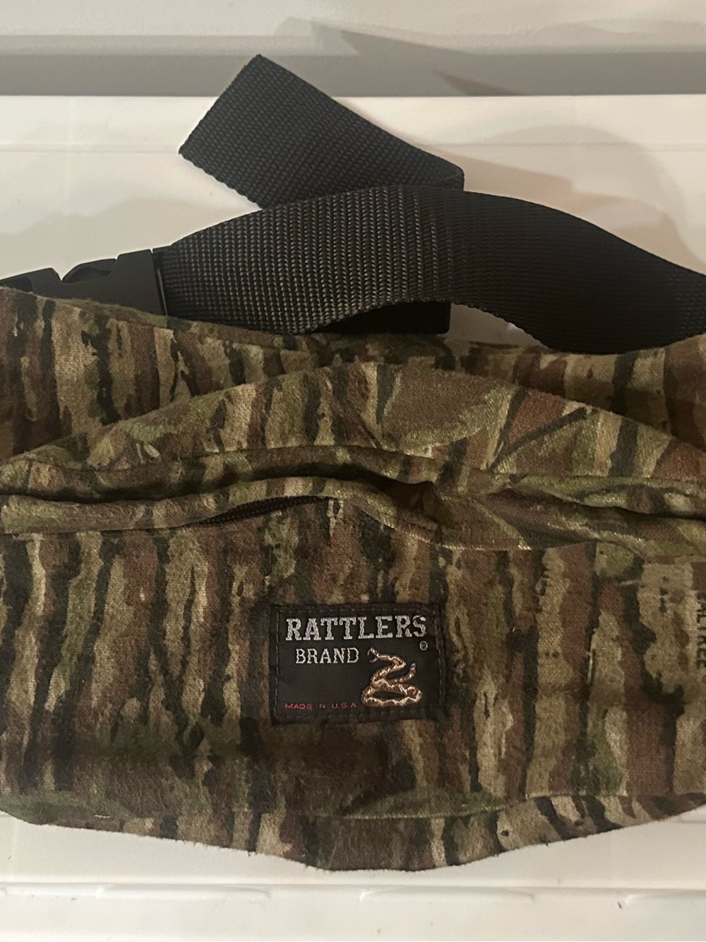 Vintage Rattlers Brand camo fanny pack new condition